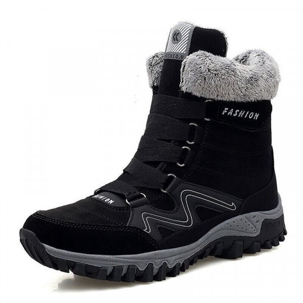 Kuschelige Wanderstiefel für Herren | SportRun Outdoor Stiefel Wasserfest