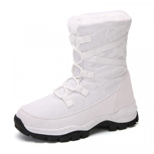 Leder Stiefel für Damen | SportRun Outdoor Winterstiefel aus echtem Leder