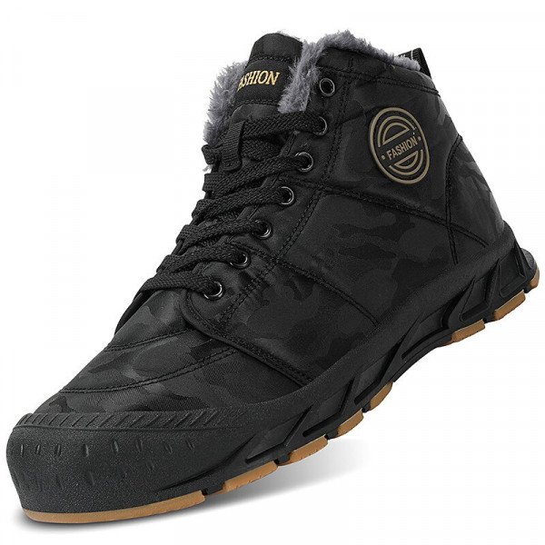 Herren Boots Winterschuhe | SportRun Gefütterte Schuhe Outdoor Sneaker