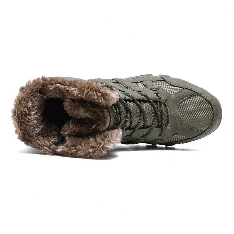 Gef-tterte-Wanderstiefel-f-r-Herren-SportRun-Outdoor-Stiefel-Wasserfest-2